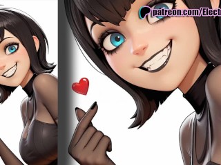 Mavis Dracula’s pussy fucked roughly, dripping cum