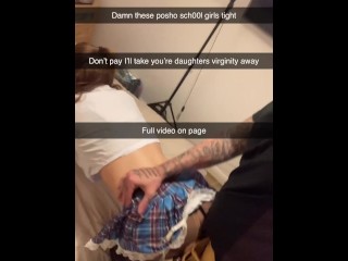 Client wouldn’t pay builder so he greets their daughter when she gets home