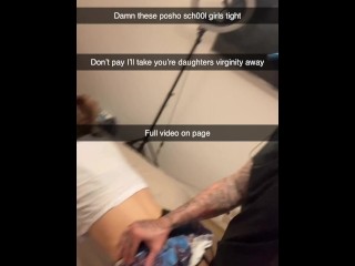 Client wouldn’t pay builder so he greets their daughter when she gets home