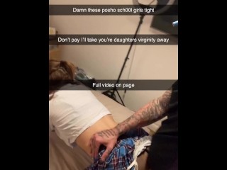 Client wouldn’t pay builder so he greets their daughter when she gets home