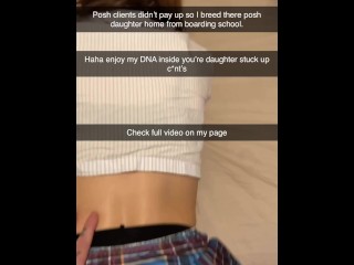 Can’t pay I’ll take you’re daughters virginity away #pay the builder