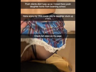 Can’t pay I’ll take you’re daughters virginity away #pay the builder