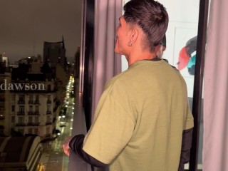 Hot FBI agent fucks the tenant and convinces him to fuck to avoid a penalty -RayDimarco