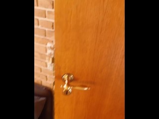 Hot free use mom gets a cock shoved in her mouth as she is leaving for the gym