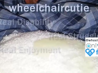 Wheelchair Cutie Missionary Fucks Real Caregiver