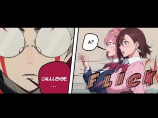 Aira Shiratori y Momo Ayase montan la enorme verga de Okarun - Dandadan Hentai