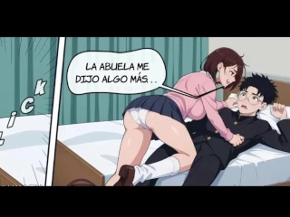Aira Shiratori y Momo Ayase montan la enorme verga de Okarun - Dandadan Hentai