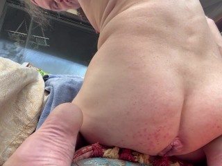 Fisting fingering a destroyed anal pussy cd