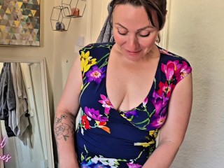 Stepsister teased me in to getting hard for her the family get together