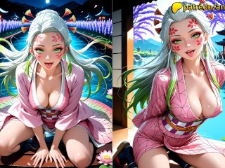 Daki from Demon Slayer fucks like a demonic slut