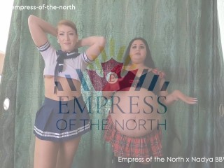 Schoolgirl Bully Rapid Fattening - from Skinny to SSBBW Featuring Nadya BBW