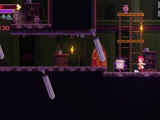 Juno Plays Scarlet Maiden (Speedrun: Hard Mode - NEW FASTEST TIME)