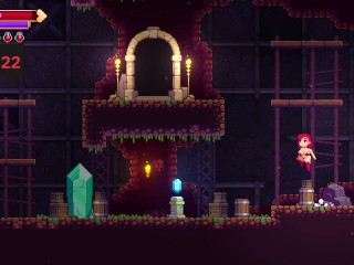 Juno Plays Scarlet Maiden (Speedrun: Hard Mode - NEW FASTEST TIME)