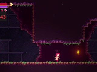 Juno Plays Scarlet Maiden (Speedrun: Hard Mode - NEW FASTEST TIME)