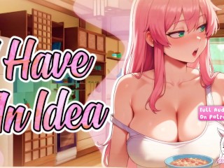 [F4M] | You Drank All Your Hot Roommate's Milk, So She Milks You For Her Cereal 🍆🥣 {Lewd ASMR}