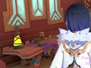 Mavuika discovers Yelan trying to steal her personal toy - Genshin 3d Yuri Hentai