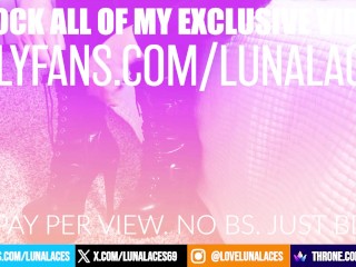 Blindfolded Latex Sub Struggles During Spreader Bar Fuck