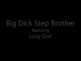 Curious Lusty Lucy Doll asks stepbro, "Can You Show me What a Dick is Like? "