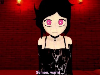 Ashley Graves from The Coffin of Andy & LeyLey Gives You One Hell Of A Footjob!