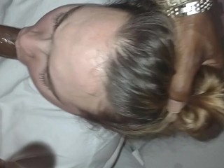 Stepsister couldn’t wait to suck my dick so we snuck into her brother’s house and she sucked my dick