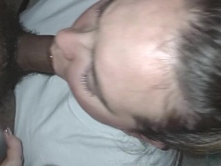 Stepsister couldn’t wait to suck my dick so we snuck into her brother’s house and she sucked my dick