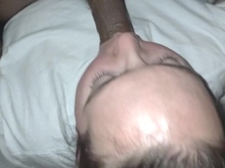 Stepsister couldn’t wait to suck my dick so we snuck into her brother’s house and she sucked my dick