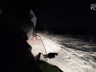 Polarlichter und ein RIESEN CUMSHOT. Begleite uns durch Kiruna, SCHWEDEN (Lappland). VLOG