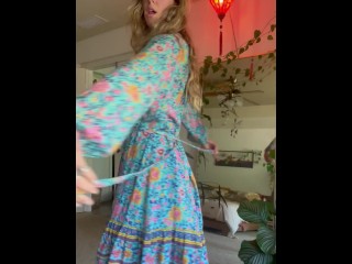 Trying on Sexy Dresses with Nothing Underneath: Help Me Choose Which One!