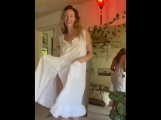 Trying on Sexy Dresses with Nothing Underneath: Help Me Choose Which One!