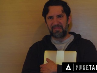 PURE TABOO Humiliated Cuckold Fucks Cheating Wife’s Lover’s Stepsister Nicole Kitt To Get Even