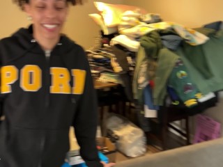 FRECKLEMONADE FUCKS HER LANDLORD TO PAY FOR LATE RENT