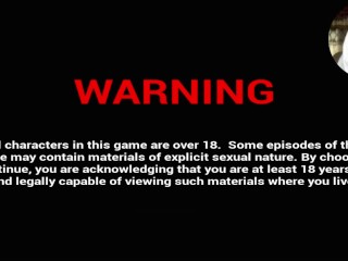 Mini Skirt Blonde in Library 3D Animation