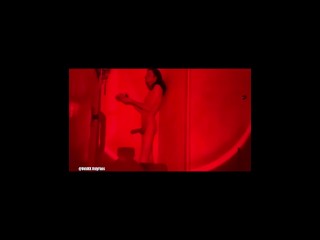 Steamy shower with my 8” dildo and stroker