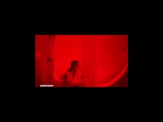 Steamy shower with my 8” dildo and stroker