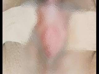 I used a clitoral suction device to sensitize my clitoris, then played with it using electrical curr