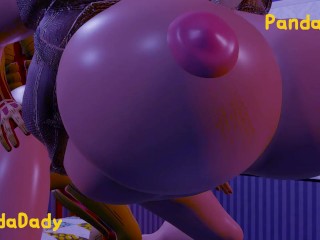 Attack On Titan 3D hentai - Annie Leonhart sex with iron Titan at her bedroom at night