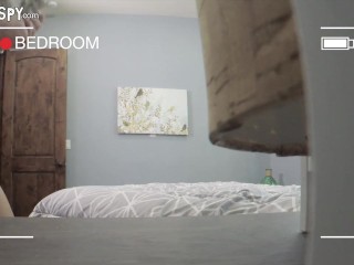 NANNYSPY Husband And Wife Make Nanny Work Fat Cock To Save Her Job - Uma Jolie