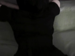 Altgirl is shy to show her face, but agreed to a blowjob