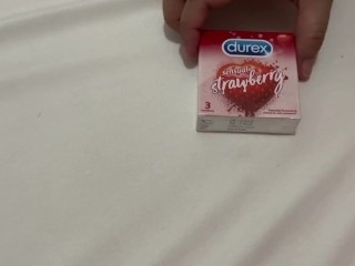 Wrap and Tell: Durex Sensual Strawberry