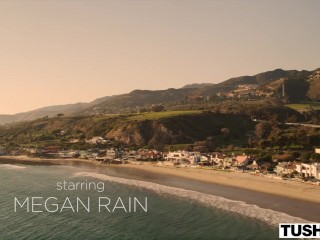 TUSHY Naughty Megan Rain Double Penetrated