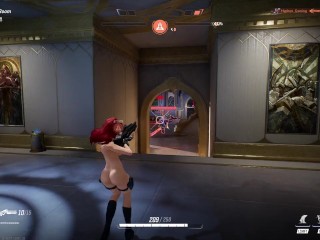 Marvel Rivals - Black Widow Nude Game Play | Black Widow Nude Mod