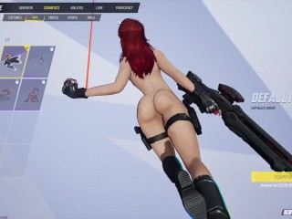 Marvel Rivals - Black Widow Nude Game Play | Black Widow Nude Mod