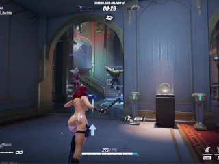 Marvel Rivals - Black Widow Nude Game Play | Black Widow Nude Mod