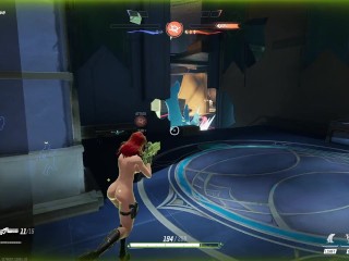 Marvel Rivals - Black Widow Nude Game Play | Black Widow Nude Mod