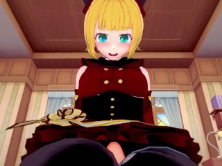 Famous V-Tuber Mem-Cho from Oshi No Ko Gives You A Special Treatment With Her Feet~