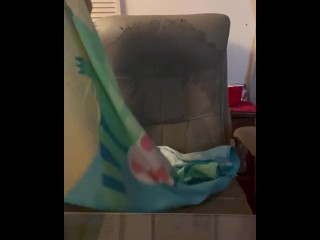 Hot Tattoo Guy Jerking Off and Talking Dirty To Girl Over The Phone and Cumming On Himself