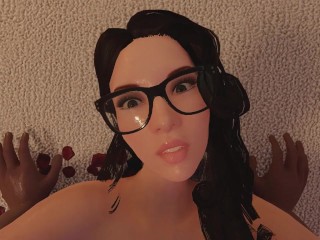 Ashley POV Hot Scenes - House Party 3D Sex Game