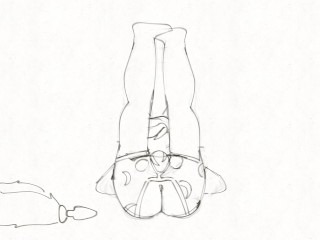 Underwear Sketch Animation Loops
