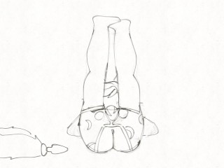 Underwear Sketch Animation Loops