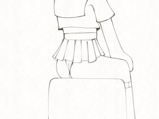 Underwear Sketch Animation Loops